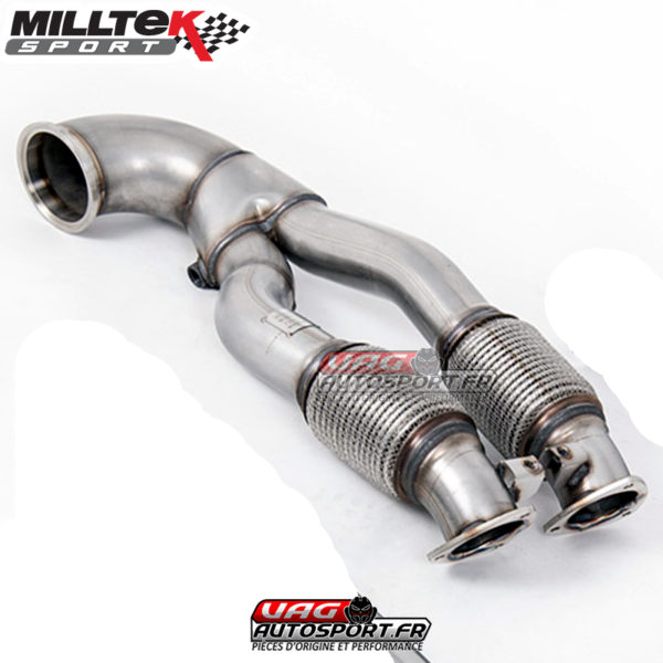 Downpipe avec Decat et Bypass FAP - Audi RS3 8V & TT RS 8S & RSQ3 F3 2020+ - 2.5 TFSI EVO 400cv - SSXAU897 - Milltek – Image 3