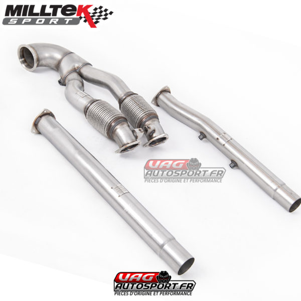 Downpipe avec Decat et Bypass FAP - Audi RS3 8V & TT RS 8S & RSQ3 F3 2020+ - 2.5 TFSI EVO 400cv - SSXAU897 - Milltek – Image 2