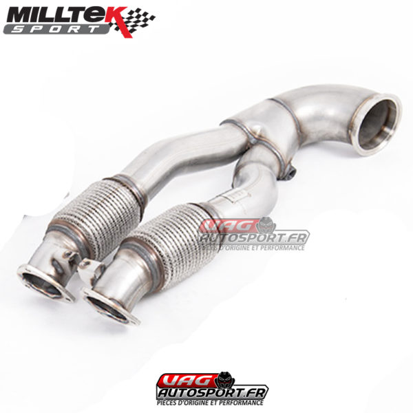 Downpipe avec Decat et Bypass FAP - Audi RS3 8V & TT RS 8S & RSQ3 F3 2020+ - 2.5 TFSI EVO 400cv - SSXAU897 - Milltek – Image 6