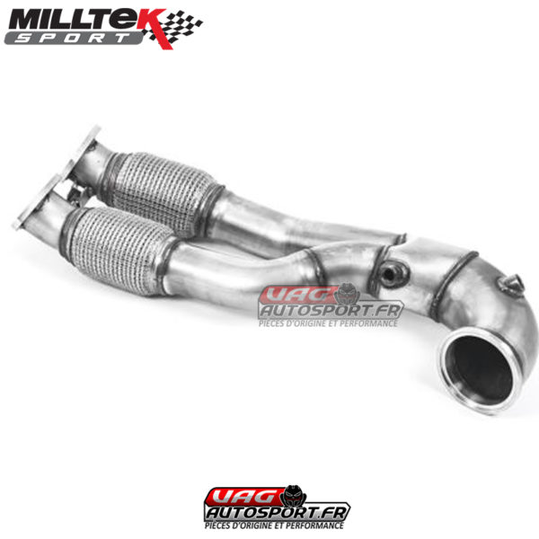 Downpipe avec Decat et Bypass FAP - Audi RS3 8V & TT RS 8S & RSQ3 F3 2020+ - 2.5 TFSI EVO 400cv - SSXAU897 - Milltek – Image 5