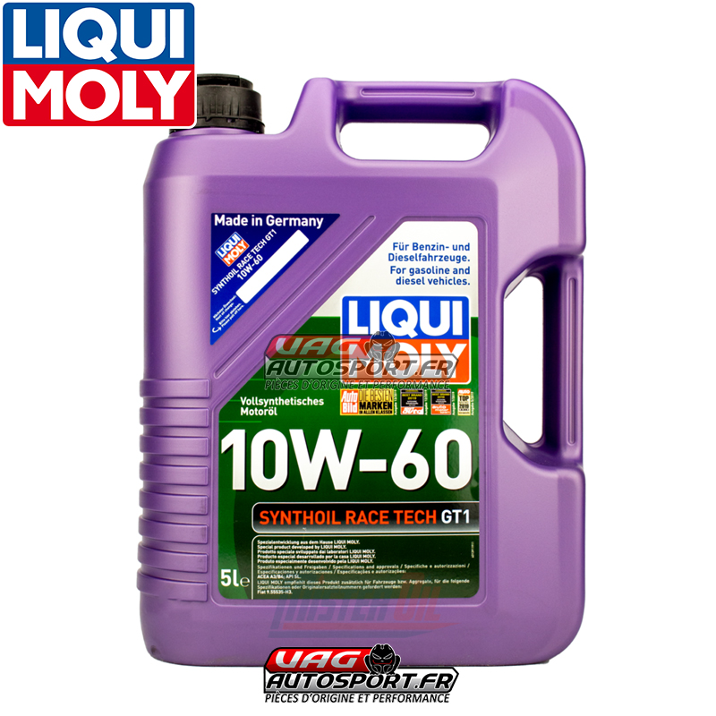 Huile moteur 5W40 - 100% synthèse - 5 LITRES - Leichtlauf HC7 - Liqui Moly  — Vag Autosport