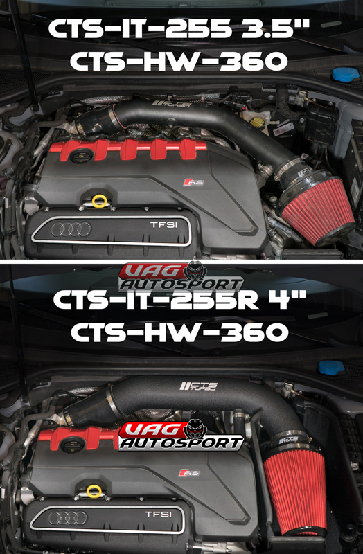 Inlet d'admission 4" CTS Turbo pour Audi RS3 8V2 / TTRS 8S - 2.5 TFSI EVO 400cv - CTS-HW-360 – Image 5