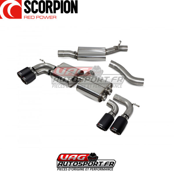 Demi-ligne / Cat-back Scorpion  VW Golf 7 R - SVW044CF - Scorpion – Image 3