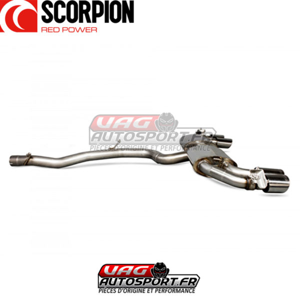 Demi-ligne / Cat-back - AUDI TT S Mk3 - SAUS055 - Scorpion – Image 3