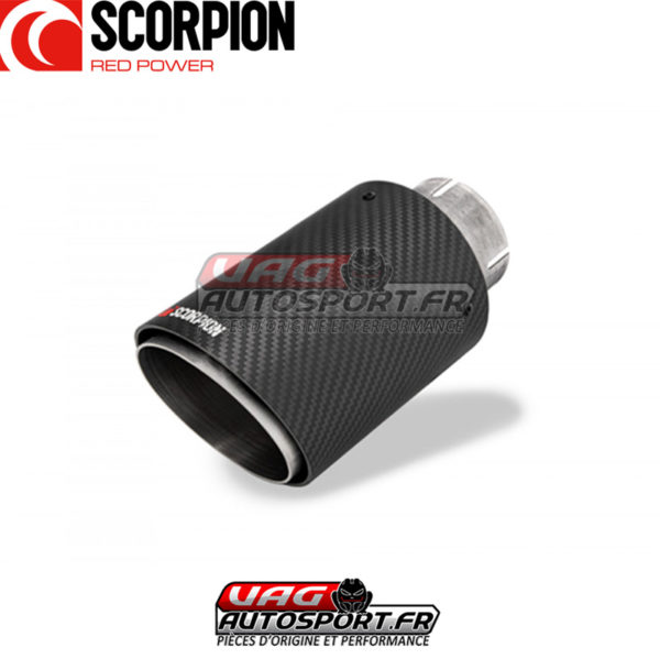 Demi-ligne d'échappement INOX avec silencieux et valves - Audi S3 8Y Sportback - SAU093CF - Scorpion – Image 7