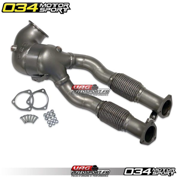 Catalyseur Sport Inox (RACE) - Audi RS3 8V.5 / TTRS 8S - 2.5 TFSI EVO - 034-105-4044