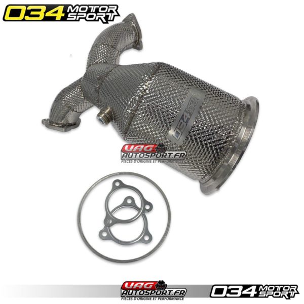 Catalyseur Sport Inox RACE - Audi S4/S5 B9/B9.5 - 3.0 TFSI - 034-105-4045 - 034Motorsport