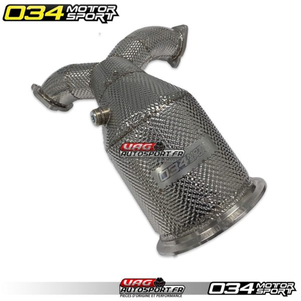 Catalyseur Sport Inox RACE - Audi S4/S5 B9/B9.5 - 3.0 TFSI - 034-105-4045 - 034Motorsport – Image 3