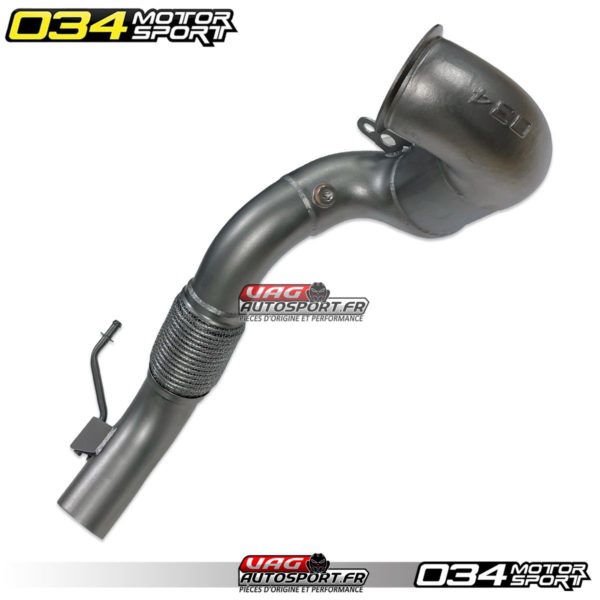 Downpipe Inox moulé 034Motorsport pour Audi A3/S3 8V et VW Golf R Mk7 - 2.0 TSI EA888.3 - 034-105-4041-AWD – Image 11