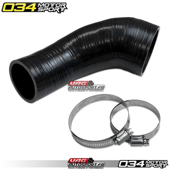 Durite admission silicone renforcée pour Audi B8 A4/A5 2.0 TFSI - 034-145-A028-BLK - 034Motorsport – Image 3