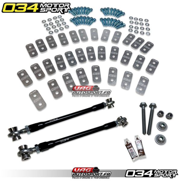 Kit Dynamic+ Camber & Toe - Audi R8 Gen 1/1.5 (4.2 V8 & 5.2 V10) - Réf. 034-4ZZ-0014