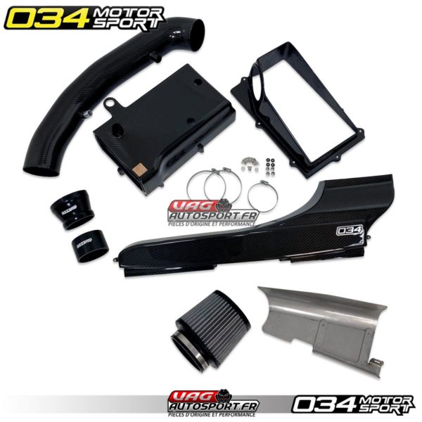 Kit d'admission Carbone X34 Carbon gros volume 4" - Audi TTRS & RS3 2.5 TFSI EVO - 034Motorsport