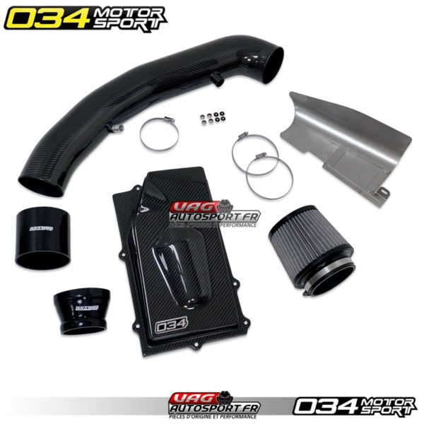 Kit d'admission Carbone X34 4" Closed-Top - Audi TT RS & RS3 2.5 TFSI EVO - 034Motorsport