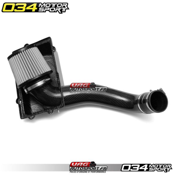 Kit d'admission Carbone X34 Carbon Fiber MQB - 8V Audi A3/S3/TT/TTS & MkVII VW Golf/GTI/R AND MkVII VW GLI, 1.8T/2.0T Gen 3 - 034-108-1005 - 034Motorsport – Image 5