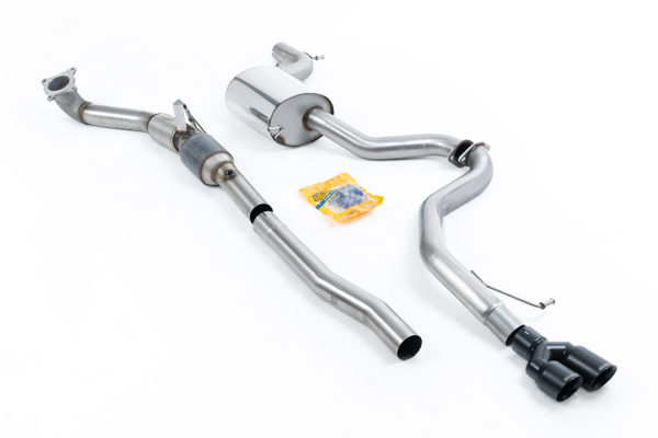 Ligne Complète Inox CataSport Hi-Flow Race 200 CPSI - VW Jetta Mk6 GLI 2.0 TSI -SSXVW318 - Milltek