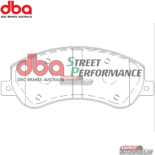 Pack freinage - DBA BRAKES - Disques Street Series T2 Slotted + Plaquettes de frein Street Performance (2x DBA2238S + DB1915SP) – Image 3